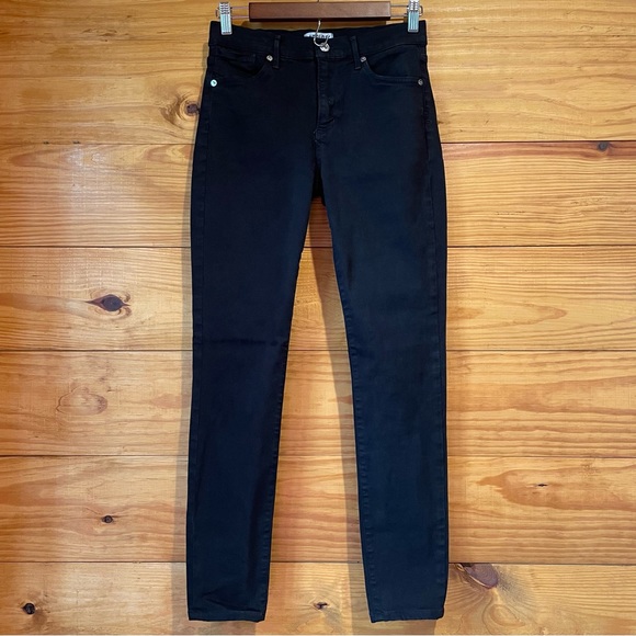 Agolde Black Filter Free High Rise Skinny Jeans 27 - Picture 2 of 11